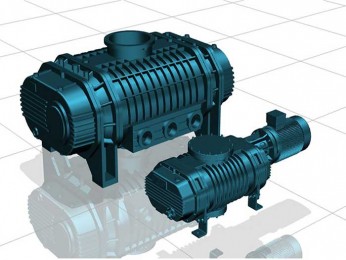 辽宁2ZJQ双级混合气冷罗茨真空泵